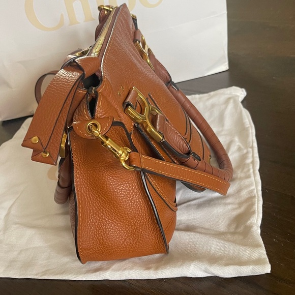 Chloé Small Marcie Leather Satchel - Picture 3 of 11